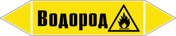 Маркировка трубопровода "водород" (пленка, 126х26 мм) - Маркировка трубопроводов - Маркировки трубопроводов "ГАЗ" - ohrana.inoy.org